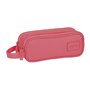 Trousse Fourre-Tout Double Safta Marsala Bordeaux 21 x 8 x 6 cm 22,99 €