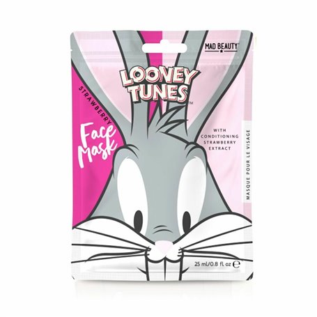 Masque facial Mad Beauty Looney Tunes Bugs Bunny Fraise (25 ml) 16,99 €
