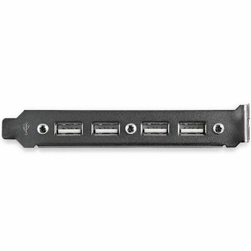 Image secondaire de Startech.com Equerre USB 4 ports - Adaptateur de Slot 4 ports USB 2.0 A Femelle