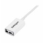Câble USB Startech USBEXTPAA1MW     Blanc 16,99 €