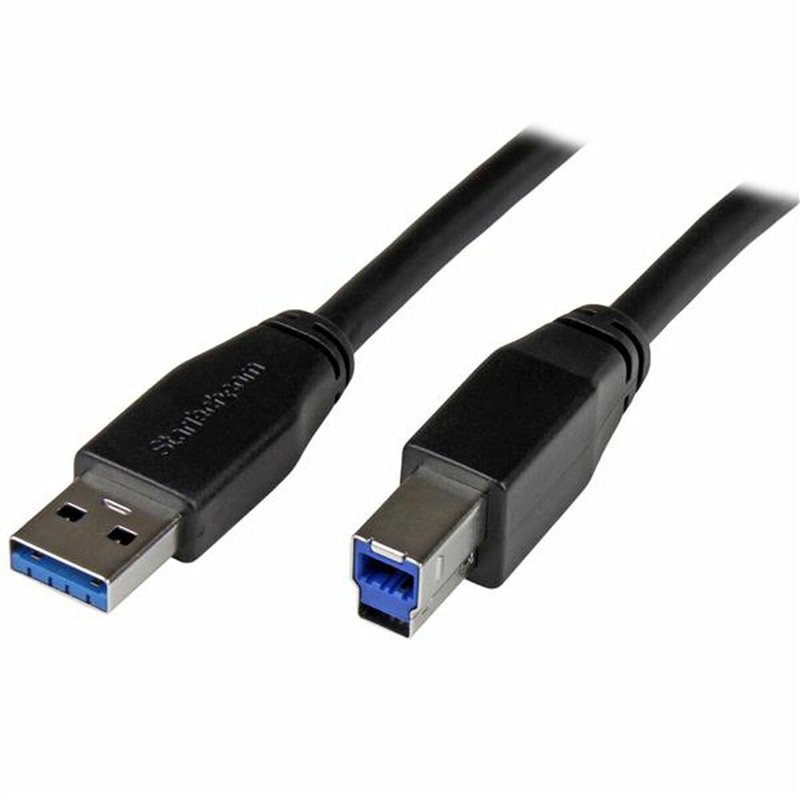 Startech.com Câble USB 3.0 actif USB-A vers USB-B de 5 m - M/M