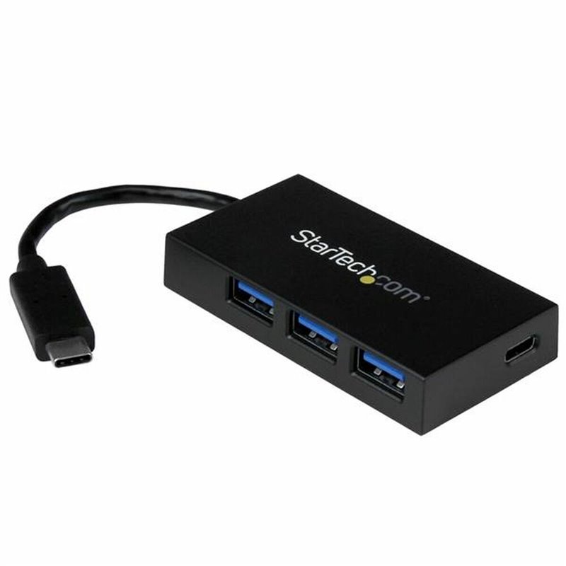 Startech.com Hub USB 3.2 Gen 1 (5Gbps) à 4 ports - Concentrateur USB-C vers 1x USB-C 3x USB-A
