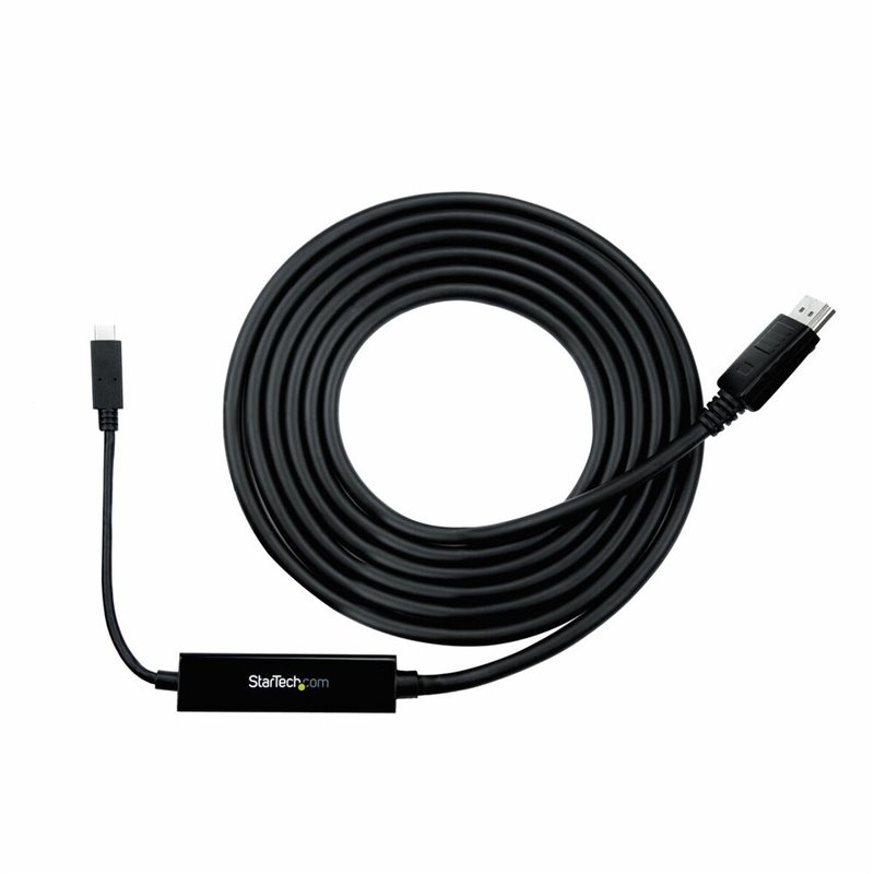 Image secondaire de Startech.com Câble adaptateur USB-C vers DisplayPort 4K 60 Hz de 3 m - Noir