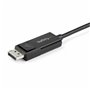 Adaptateur USB C vers DisplayPort Startech CDP2DP1MBD      Noir 1 m 53,99 €