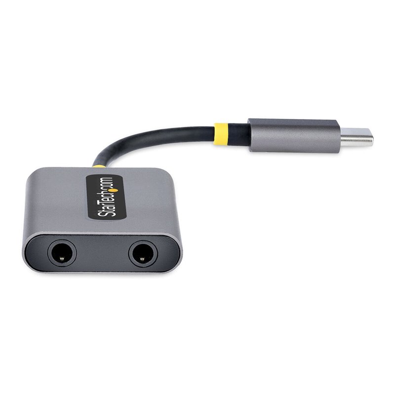 Image secondaire de Adaptateur USB-C vers Jack 3.5 mm Startech USBC-AUDIO-SPLITTER