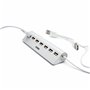 Hub USB Nilox NXHU7ALU2 Gris 24,99 €