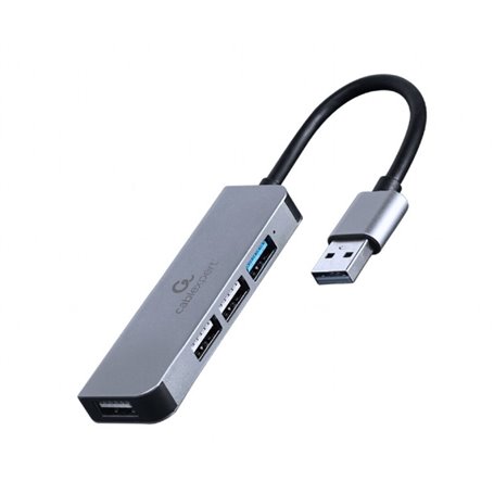 Hub USB GEMBIRD 4-port USB hub 1 x USB 3.1 + 3 x USB 2.0 Argenté 21,99 €
