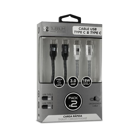 Câble USB-C Subblim SUB-CAB-4CC001 38,99 €