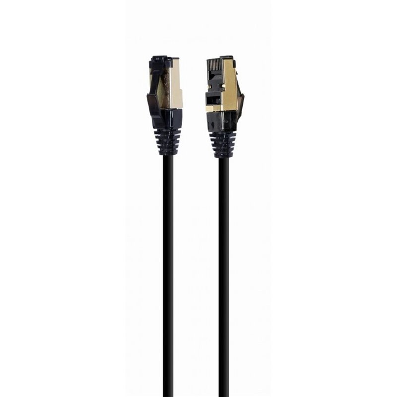 Câble Réseau Rigide FTP 6ème Catégorie GEMBIRD PP8-LSZHCU-BK-0.25M Noir