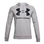 Sweat à capuche homme Under Armour Rival Big Logo Gris clair 66,99 €