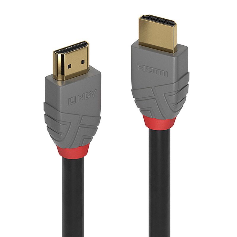 Lindy 36965 câble HDMI 5 m HDMI Type A (Standard) Noir, Gris