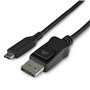 Adaptateur USB C vers DisplayPort Startech CDP2DP141MB     Noir 1 m 53,99 €
