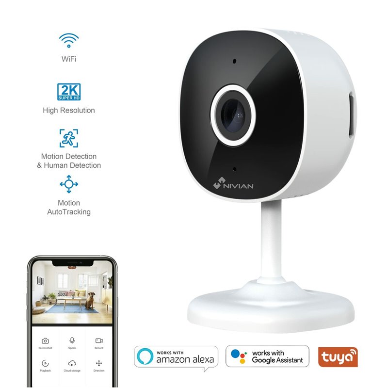 Image secondaire de Camescope de surveillance Nivian NVS-IPC-I5