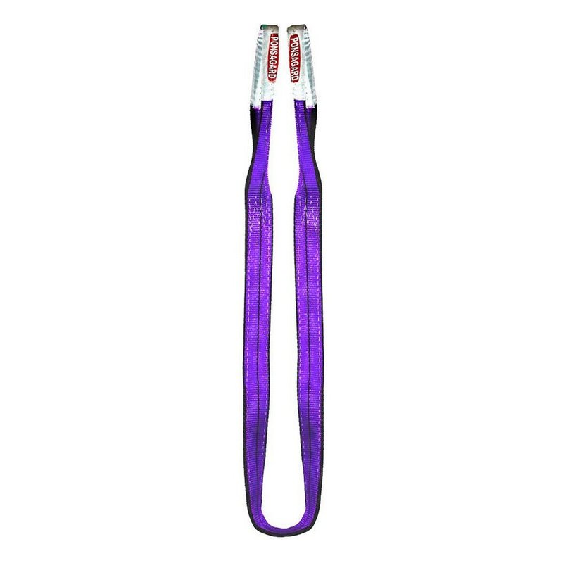 Élingue Ponsa 030,031,003,308 Cargopack 1000 kg Violet Plate 3 m