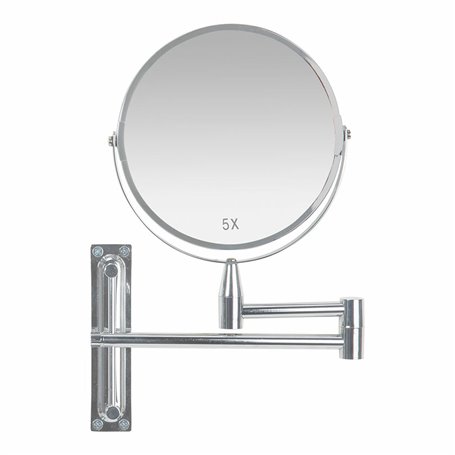 Miroir Grossissant Andrea House Extensible Chrome Argenté Métal (39 x 3  35,99 €