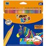 Crayons de couleur Bic Kids Evolution Stripes Multicouleur 24 Pièces 17,99 €
