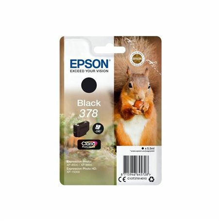 Cartouche d'encre originale Epson C13T37814010 Noir 26,99 €