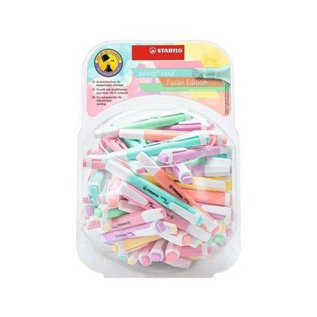 Ensemble de Marqueurs Fluorescents Stabilo Swing Cool Gâteau 100 Unités 119,99 €