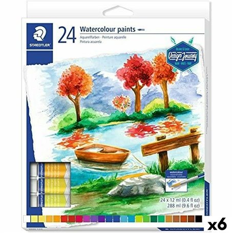 Set de peintures aquarelle Staedtler Design Journey (12 ml) (6 Unités) 87,99 €