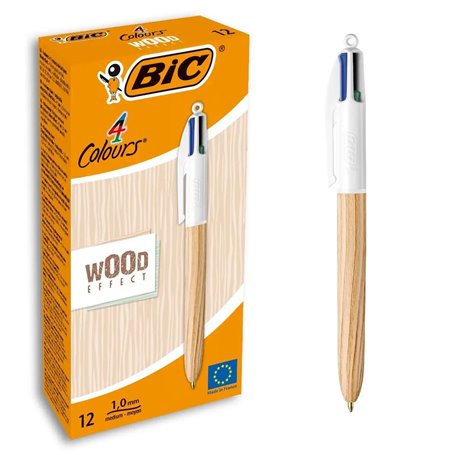 Crayon Bic Wood Effect 0,32 mm Multicouleur (12 Unités) 47,99 €