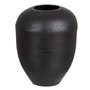 Vase 25,5 x 25,5 x 33 cm Noir Aluminium 101,99 €
