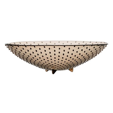 Centre de Table 30 x 30 x 9 cm verre recyclé Caramel 46,99 €