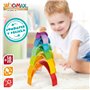 Puzzle enfant en bois Woomax Arc-en-ciel 11 Pièces 2 Unités 90,99 €