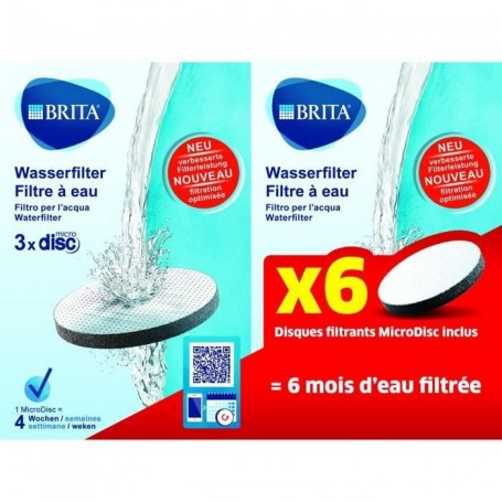 Brita MicroDisc Disque de filtre à eau 6 pièce(s)