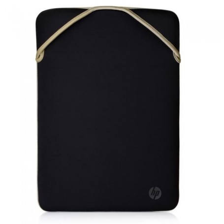 HP Housse de protection réversible pour ordinateur portable 14,1 pouces (doré)