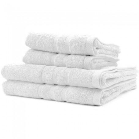 Ensemble de serviettes de toilette TODAY Blanc 4 Pièces