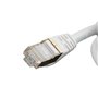Câble Réseau Rigide FTP 7ème Catégorie iggual IGG318645 Blanc 3 m