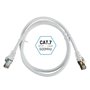Câble Réseau Rigide FTP 7ème Catégorie iggual IGG318652 Blanc 2 m