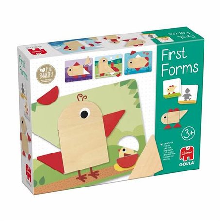 Puzzle enfant en bois Goula First Forms 7 Pièces