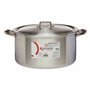 Casserole avec Couvercle Argenté Aluminium 15 L (3 Unités)