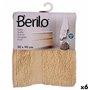 Serviette de toilette Crème 50 x 90 cm (6 Unités)
