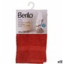 Serviette de toilette Couleur brique 30 x 50 cm (12 Unités)