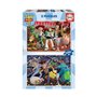 Set de 2 Puzzles   Toy Story Ready to play         100 Pièces 40 x 28 cm