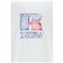 T shirt à manches courtes Russell Athletic Emt E36201 Blanc Homme