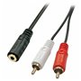 Câble Audio Jack vers RCA LINDY 35677