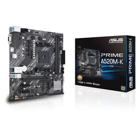 Carte Mère Asus 90MB1500-M0EAY0 Socket AM4 AMD® A520