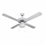 Ventilateur de Plafond avec Lumière Orbegozo CL08132B Blanc 60 W Ø 132 c