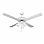 Ventilateur de Plafond avec Lumière Orbegozo CT35132B Blanc 70 W Ø 132 c