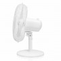 Ventilateur de Bureau Tristar VE-5724 Blanc Noir 40 W