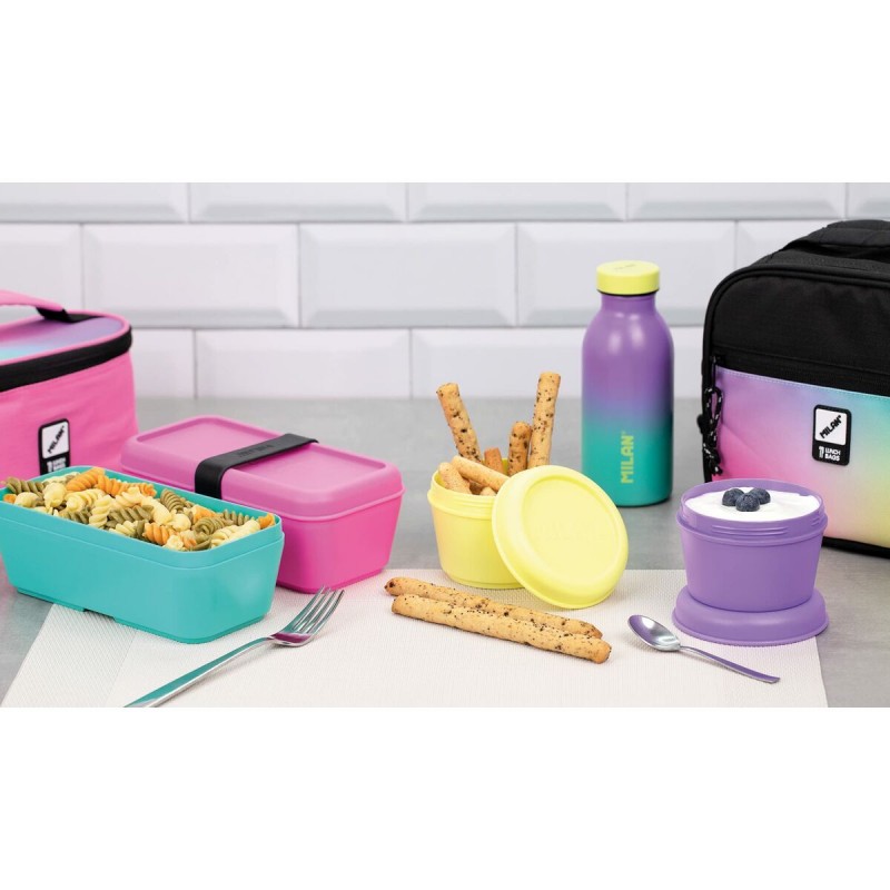 Image secondaire de Récipient de Conservation des Aliments Milan Sunset Jaune Plastique 250