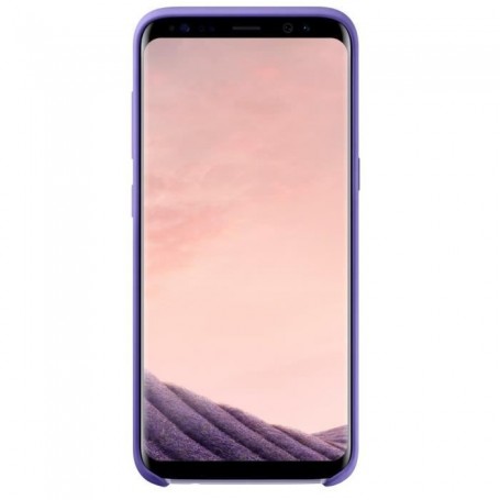 Samsung Coque Silicone S8+ Violet
