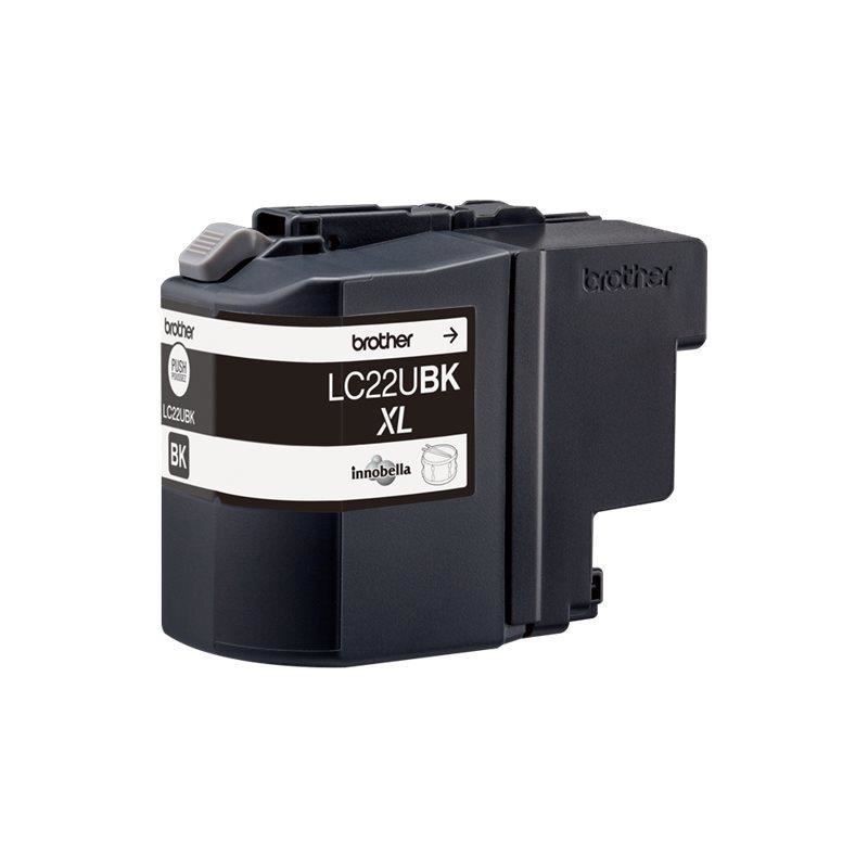 Brother LC-22UBK cartouche d'encre Original Rendement élevé (XL) Noir