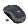 LOGITECH - Souris sans fil optique - M185 Gris