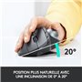 LOGITECH - Souris sans fil MX ERGO - Noir