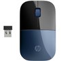 Souris sans fil HP Z3700 - Bleu