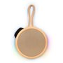 BIGBEN Party - Enceinte Bluetooth ronde avec dragonne et effets lumine